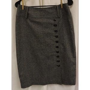 Neimus Marcus Skirt Size 4 Made in USA wool/polyester/elk